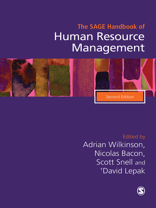 Upplýsingar um The SAGE Handbook of Human Resource Management eftir Adrian Wilkinson - Biðlisti